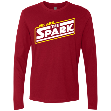 T-Shirts Cardinal / S The Spark Men's Premium Long Sleeve
