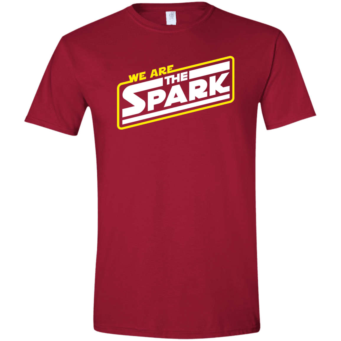 T-Shirts Cardinal Red / S The Spark Men's Semi-Fitted Softstyle