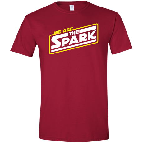 T-Shirts Cardinal Red / S The Spark Men's Semi-Fitted Softstyle