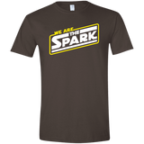 T-Shirts Dark Chocolate / S The Spark Men's Semi-Fitted Softstyle
