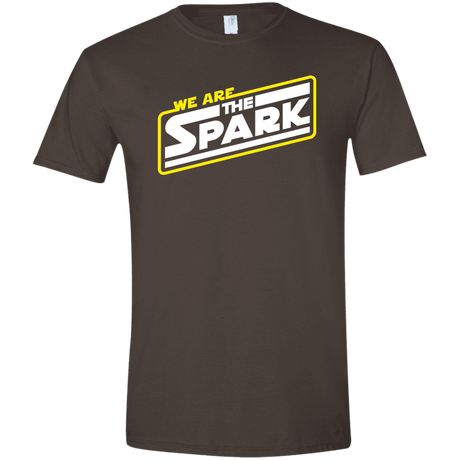 T-Shirts Dark Chocolate / S The Spark Men's Semi-Fitted Softstyle