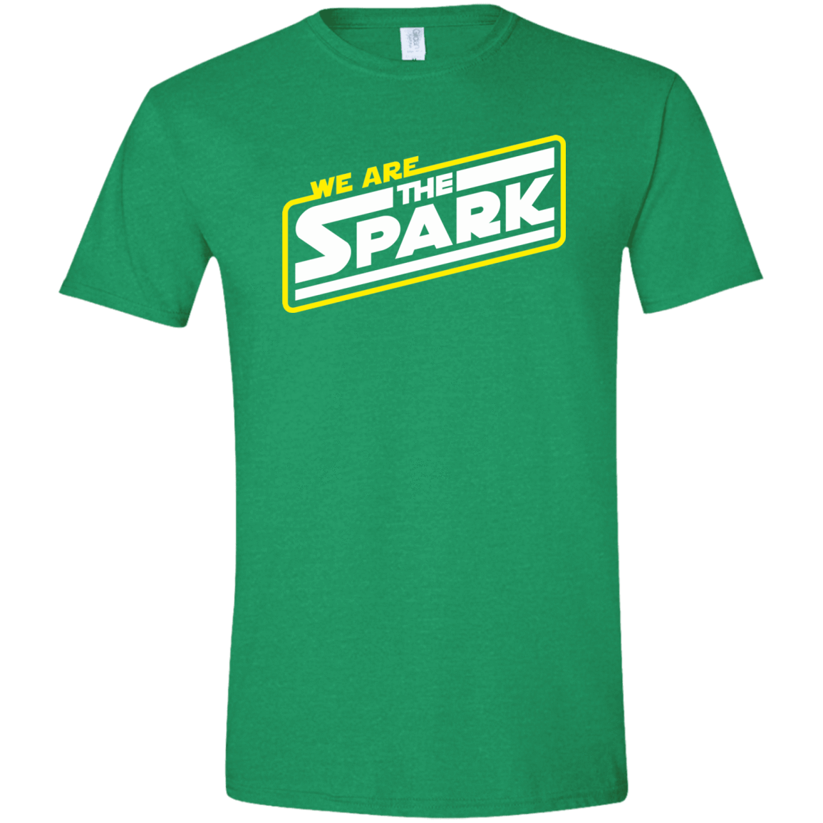T-Shirts Heather Irish Green / S The Spark Men's Semi-Fitted Softstyle