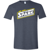 T-Shirts Heather Navy / S The Spark Men's Semi-Fitted Softstyle