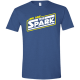 T-Shirts Heather Royal / X-Small The Spark Men's Semi-Fitted Softstyle