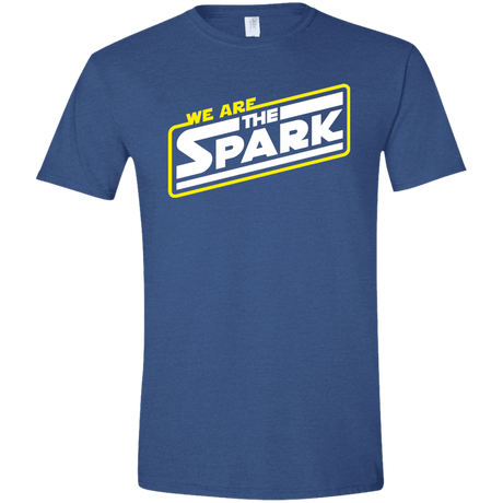 T-Shirts Heather Royal / X-Small The Spark Men's Semi-Fitted Softstyle