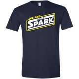 T-Shirts Navy / X-Small The Spark Men's Semi-Fitted Softstyle