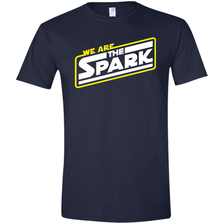 T-Shirts Navy / X-Small The Spark Men's Semi-Fitted Softstyle