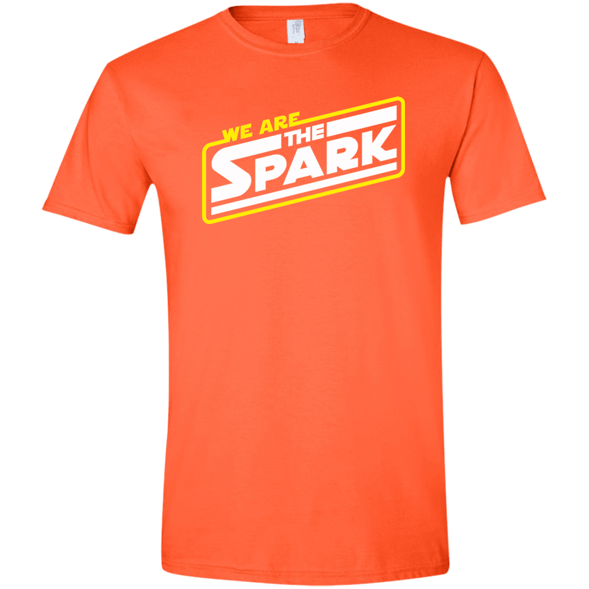T-Shirts Orange / S The Spark Men's Semi-Fitted Softstyle