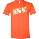 T-Shirts Orange / S The Spark Men's Semi-Fitted Softstyle