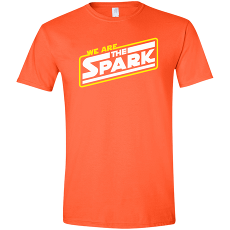 T-Shirts Orange / S The Spark Men's Semi-Fitted Softstyle