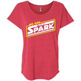 T-Shirts Vintage Red / X-Small The Spark Triblend Dolman Sleeve