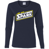 T-Shirts Navy / S The Spark Women's Long Sleeve T-Shirt