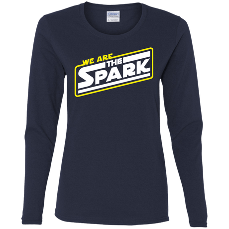 T-Shirts Navy / S The Spark Women's Long Sleeve T-Shirt