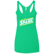 T-Shirts Envy / X-Small The Spark Women's Triblend Racerback Tank