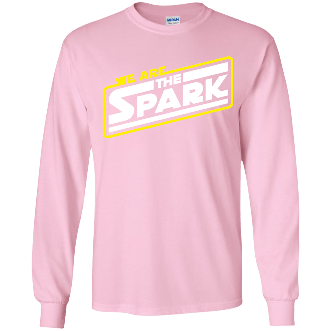 T-Shirts Light Pink / YS The Spark Youth Long Sleeve T-Shirt