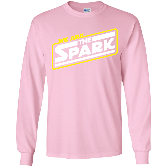 T-Shirts Light Pink / YS The Spark Youth Long Sleeve T-Shirt