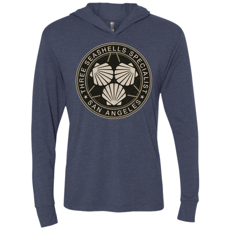 T-Shirts Vintage Navy / X-Small The Specialist Triblend Long Sleeve Hoodie Tee