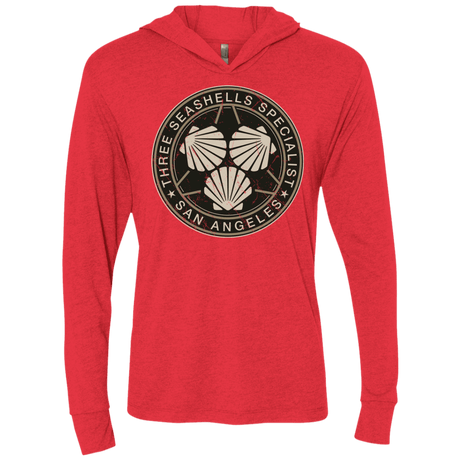 T-Shirts Vintage Red / X-Small The Specialist Triblend Long Sleeve Hoodie Tee