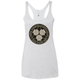 T-Shirts Heather White / X-Small The Specialist Women's Triblend Racerback Tank