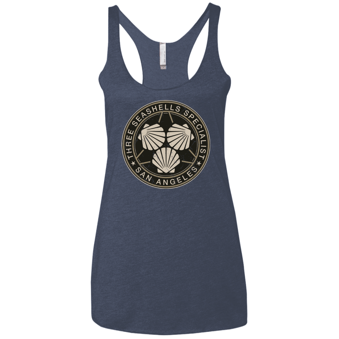 T-Shirts Vintage Navy / X-Small The Specialist Women's Triblend Racerback Tank