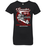 T-Shirts Black / YXS The Speeder Girls Premium T-Shirt