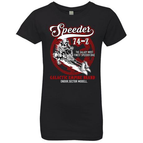 T-Shirts Black / YXS The Speeder Girls Premium T-Shirt