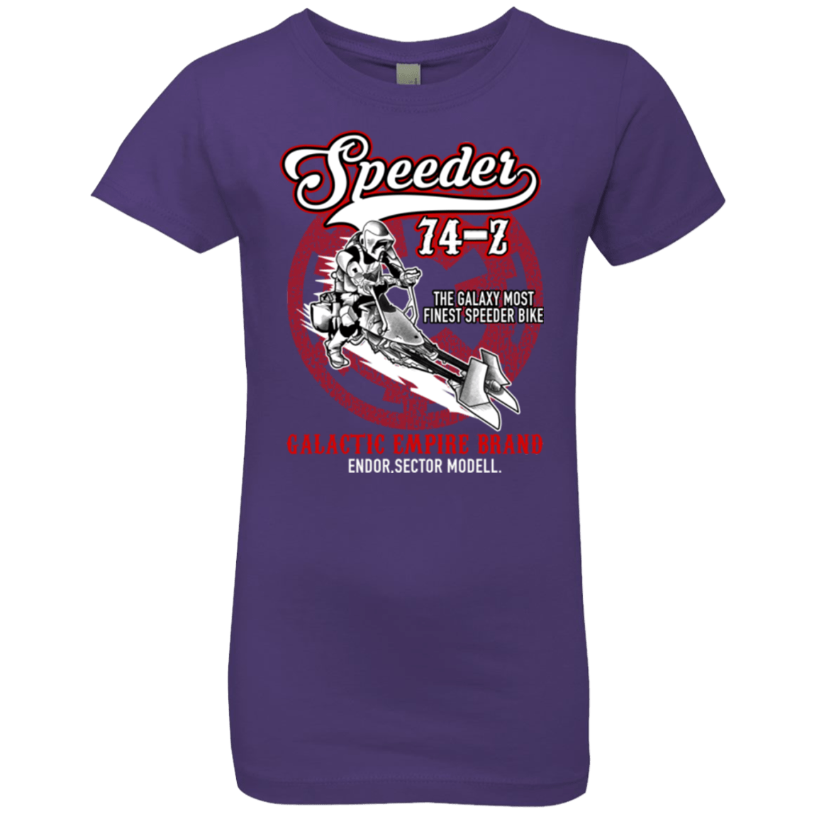 T-Shirts Purple Rush / YXS The Speeder Girls Premium T-Shirt