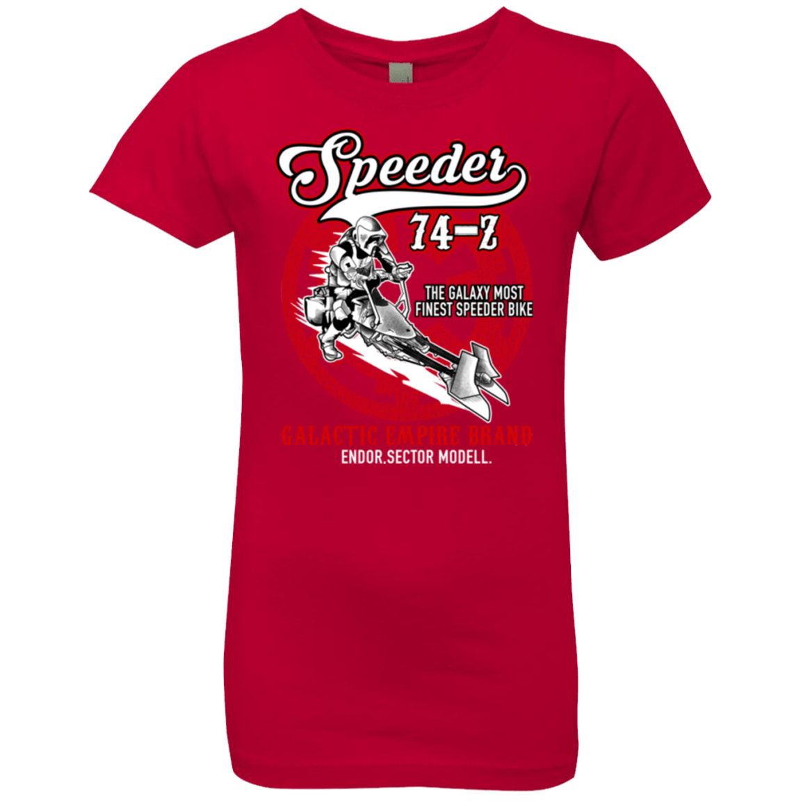 T-Shirts Red / YXS The Speeder Girls Premium T-Shirt