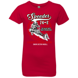 T-Shirts Red / YXS The Speeder Girls Premium T-Shirt