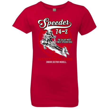 T-Shirts Red / YXS The Speeder Girls Premium T-Shirt