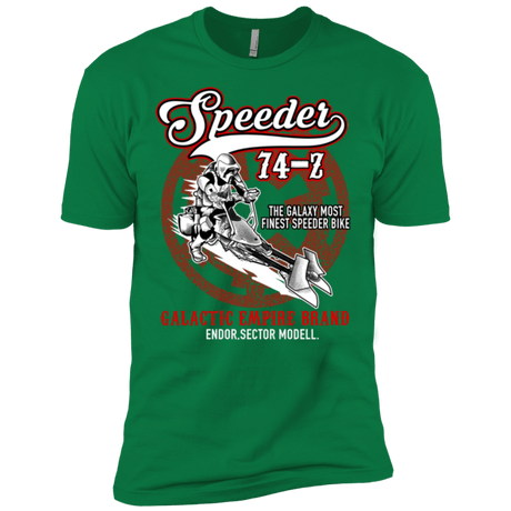 T-Shirts Kelly Green / X-Small The Speeder Men's Premium T-Shirt