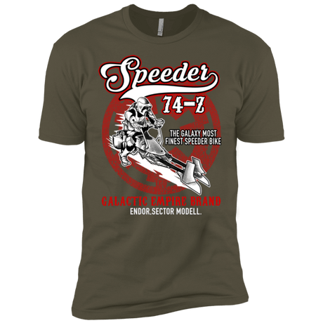 T-Shirts Military Green / X-Small The Speeder Men's Premium T-Shirt