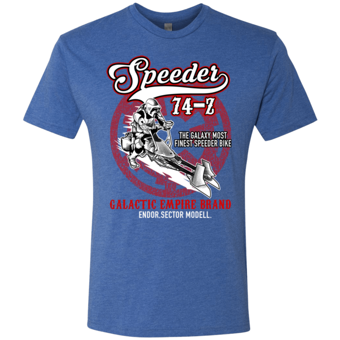T-Shirts Vintage Royal / Small The Speeder Men's Triblend T-Shirt