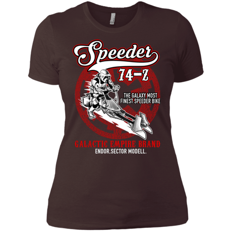 T-Shirts Dark Chocolate / X-Small The Speeder Women's Premium T-Shirt