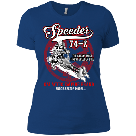 T-Shirts Royal / X-Small The Speeder Women's Premium T-Shirt