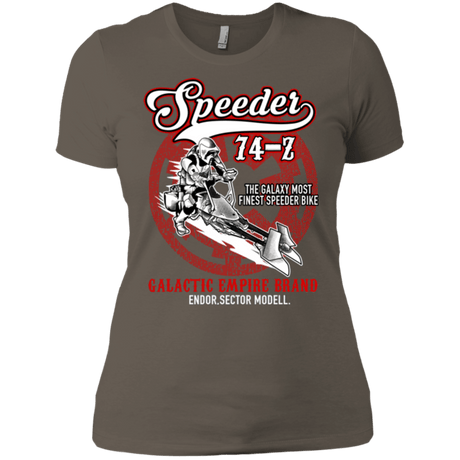 T-Shirts Warm Grey / X-Small The Speeder Women's Premium T-Shirt