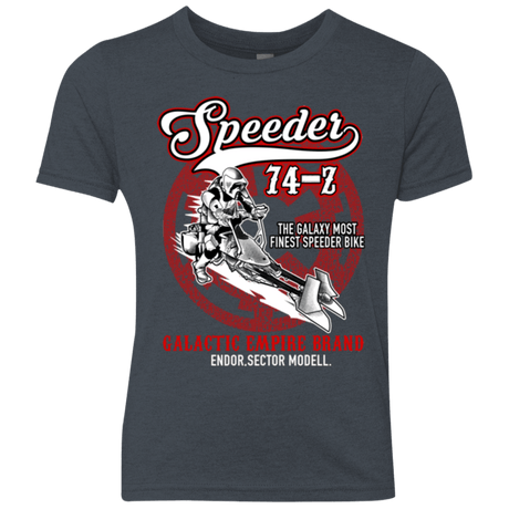 T-Shirts Vintage Navy / YXS The Speeder Youth Triblend T-Shirt