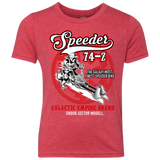 T-Shirts Vintage Red / YXS The Speeder Youth Triblend T-Shirt
