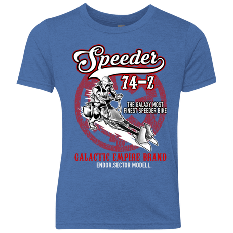 T-Shirts Vintage Royal / YXS The Speeder Youth Triblend T-Shirt