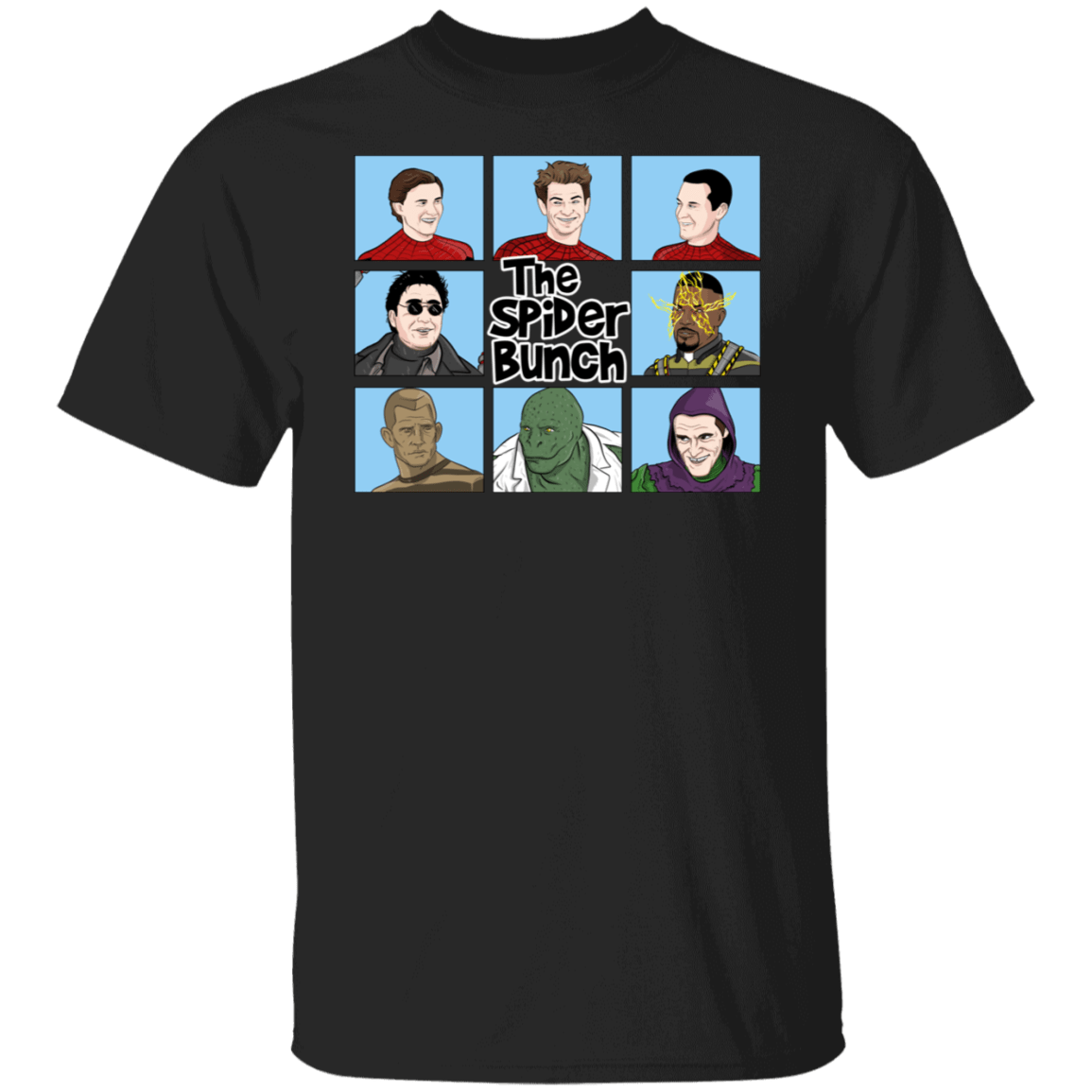 T-Shirts Black / S The Spider Bunch T-Shirt