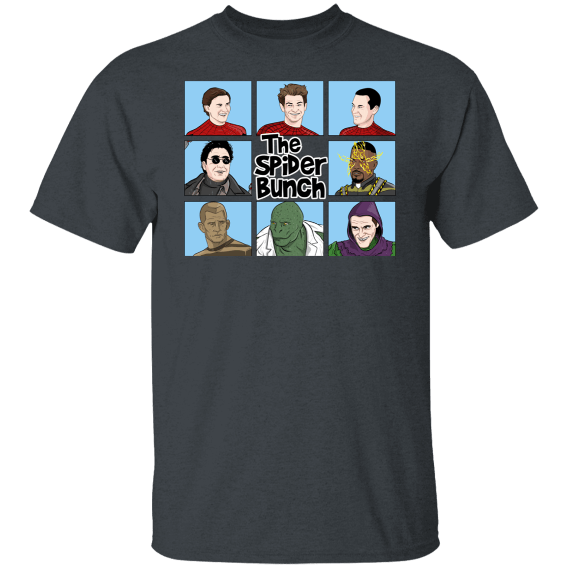 T-Shirts Dark Heather / S The Spider Bunch T-Shirt