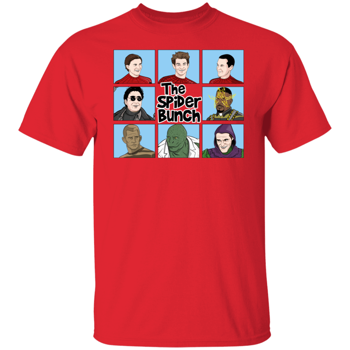 T-Shirts Red / S The Spider Bunch T-Shirt