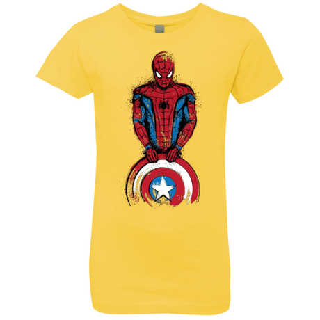 T-Shirts Vibrant Yellow / YXS The Spider is Coming Girls Premium T-Shirt