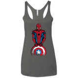 T-Shirts Premium Heather / X-Small The Spider is Coming Women's Triblend Racerback Tank