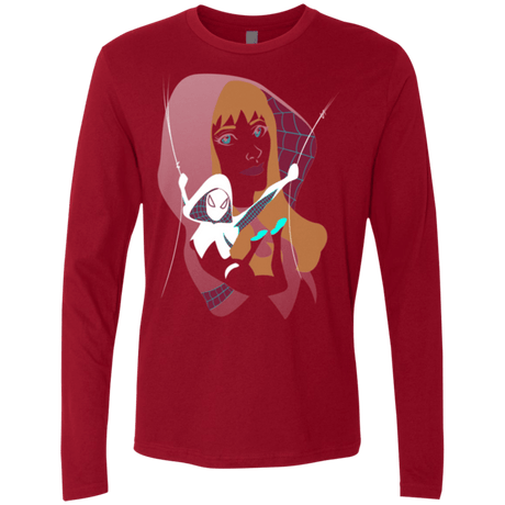 T-Shirts Cardinal / Small The Spider Men's Premium Long Sleeve