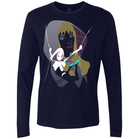 T-Shirts Midnight Navy / Small The Spider Men's Premium Long Sleeve