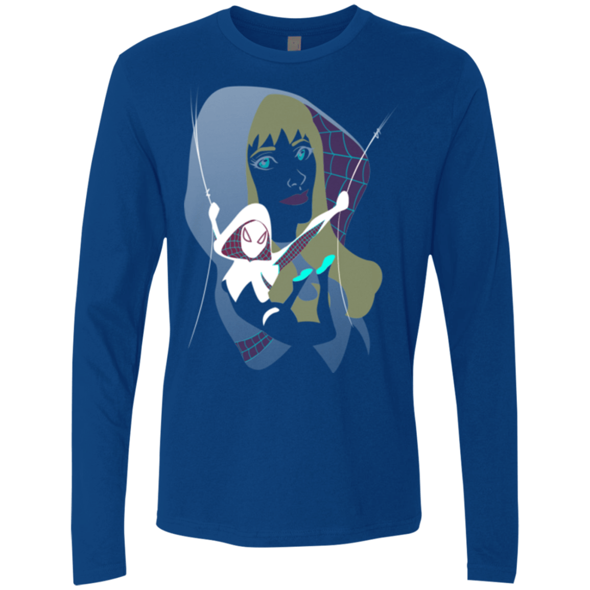 T-Shirts Royal / Small The Spider Men's Premium Long Sleeve