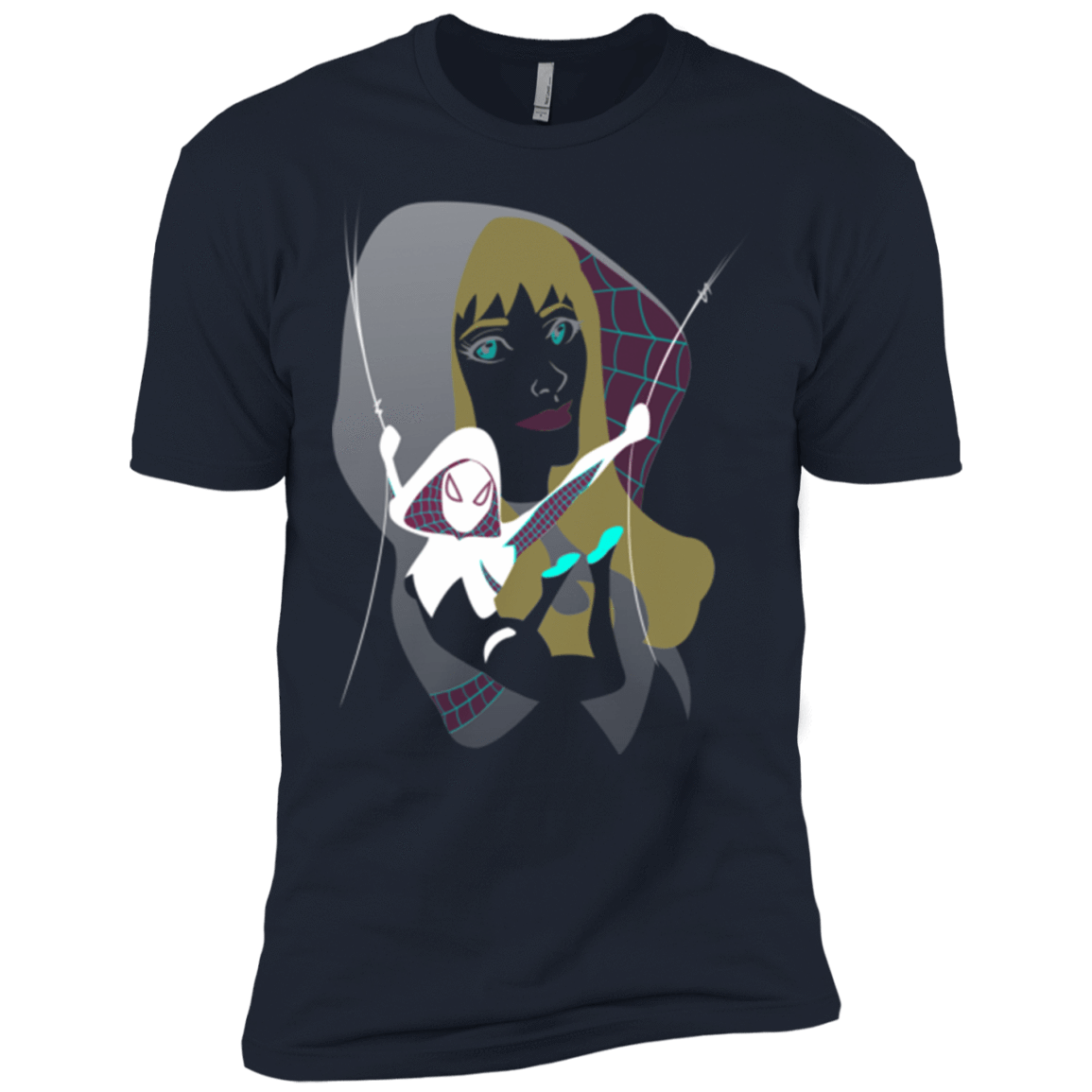 T-Shirts Midnight Navy / X-Small The Spider Men's Premium T-Shirt