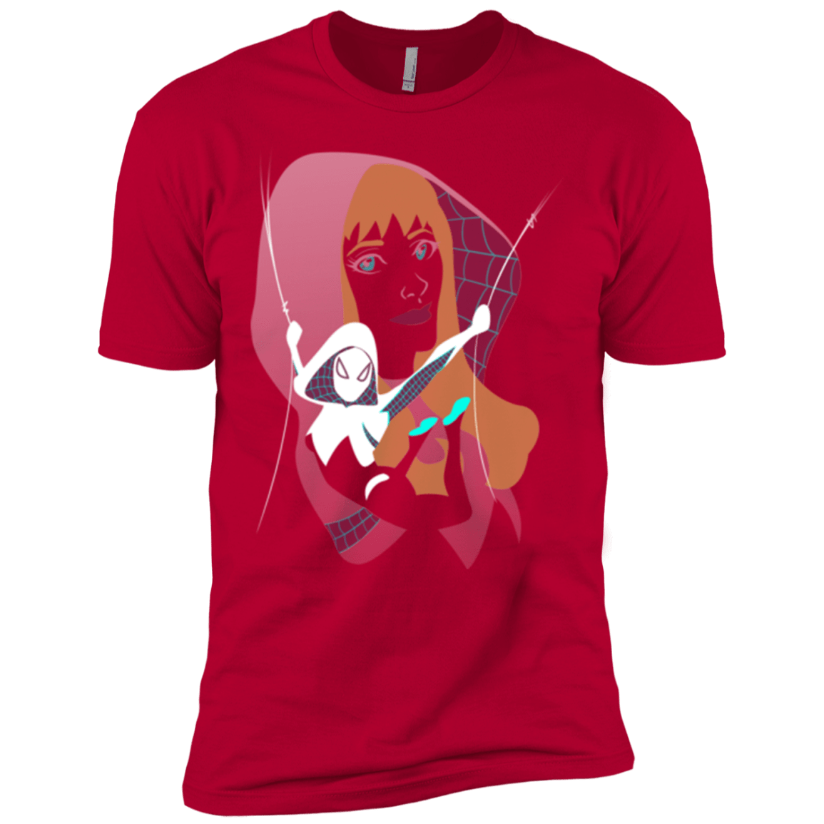 T-Shirts Red / X-Small The Spider Men's Premium T-Shirt