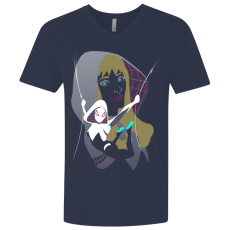 T-Shirts Midnight Navy / X-Small The Spider Men's Premium V-Neck